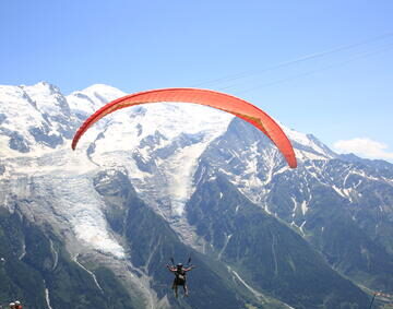 baptême parapente Chamonix