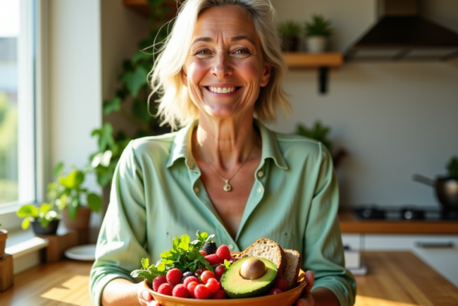 Quelle alimentation privilégier pendant la ménopause
