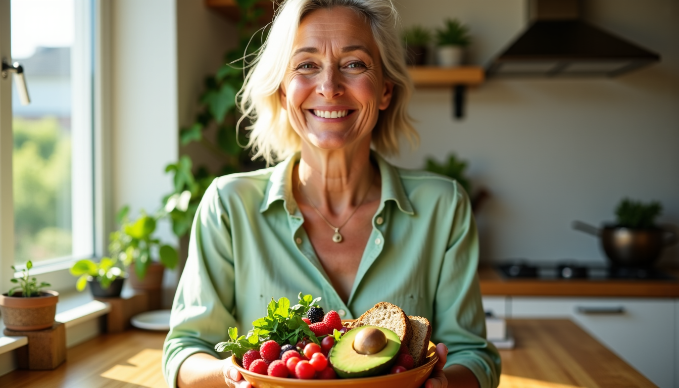 Quelle alimentation privilégier pendant la ménopause