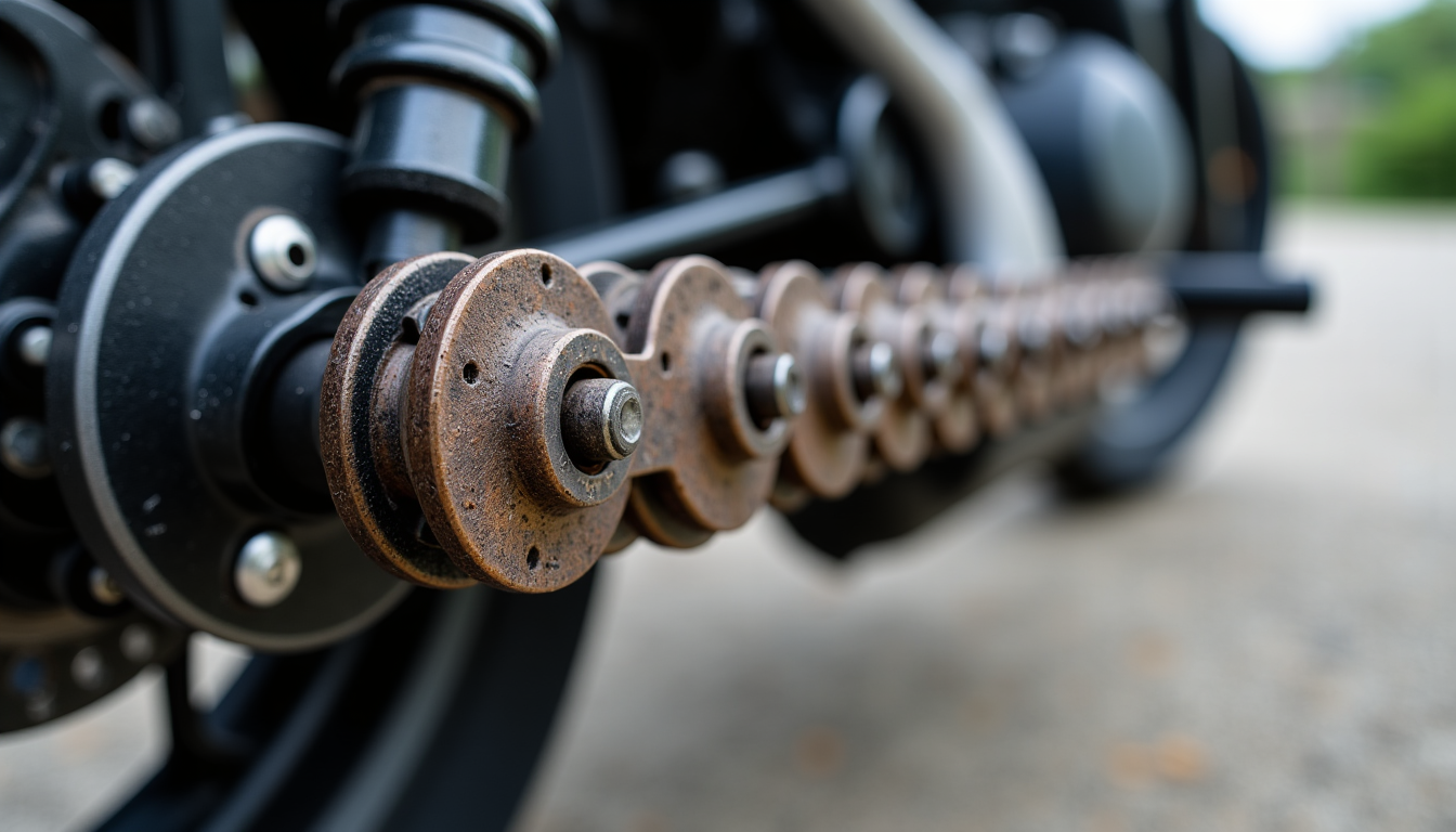 Comment savoir si une chaîne de moto doit être remplacée