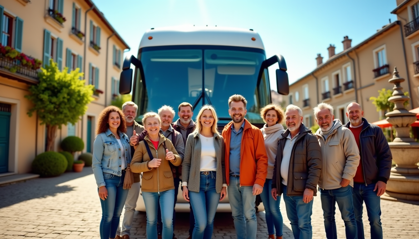 Voyage en groupe en France : les avantages de Busmoov